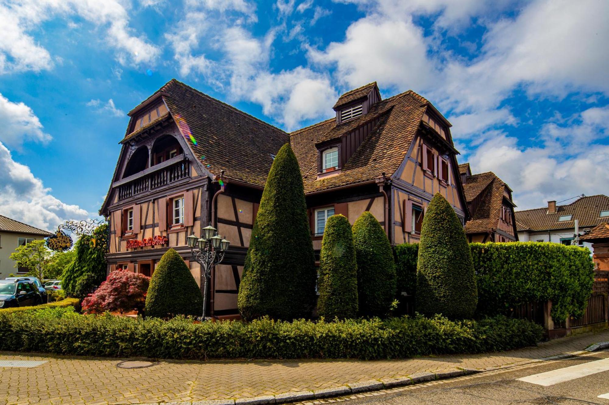 Hotel Restaurant Relais De La Poste - Strasbourg Nord La Wantzenau Zewnętrze zdjęcie